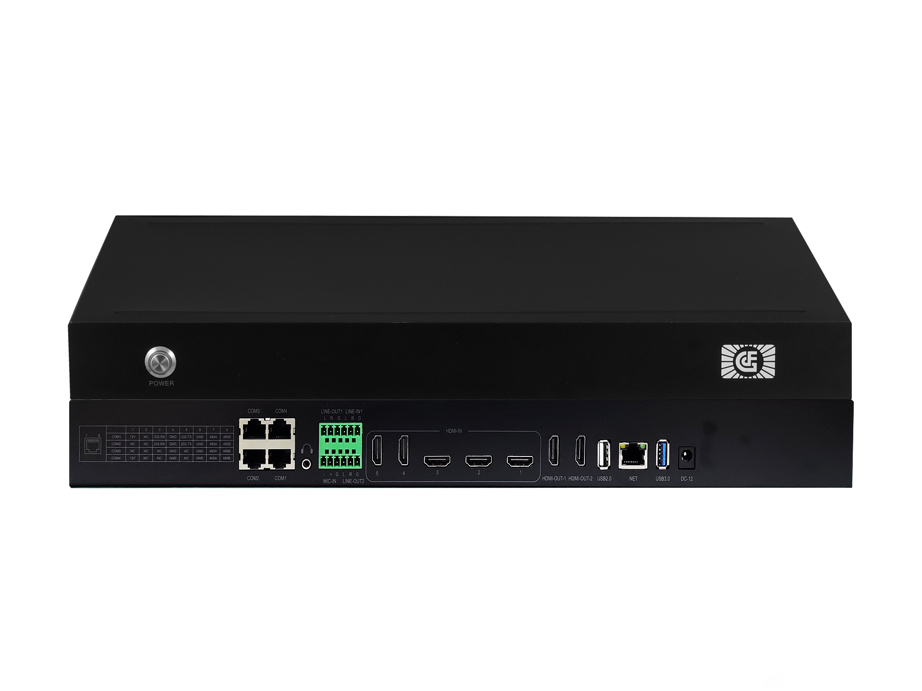 5路HDMI智能高清会议录播系统 